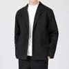 Traje Casual de Lana Ins para Hombre Estilo Coreano de Moda Duffy Guapo Traje Pequeño Superior Estilo Hong Kong Marca de Moda Chaqueta Occidental Individual