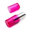 Fábrica al por mayor, contenedor cosmético, lápiz labial, tubo redondo, tubo de bálsamo labial de plástico JG124, nuevo tubo de lápiz labial de inyección
