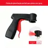 Pistola de pintura portátil para auto-pintura, universal para reforma e mudança de cor, ferramenta de pintura por spray com cabo, lata de spray, filme spray, tubo spray, pistola de pintura