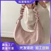 Bolso de Estilo Perezoso para Mujer, Nuevo Primavera Vintage Gran Capacidad Simple Versátil para Viajes Diarios Bajo el Brazo Bolso de Hombro Francés