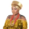 Nuevo Estilo Comercio Exterior Africano Tradicional Oeste Africano Nigeriano Personas Negras Suéter Gorro para la Cabeza Cubierta Casual para la Cabeza Sombrero