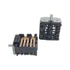 Interruptor Giratorio de Rango de Cuatro Velocidades Xz307-509 Multivelocidad Cobre Doméstico Duradero Silencioso Ahorro de Energía Resistente a la Humedad Cocina