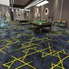 Alfombra Impresa para Sala de Billar Retardante de Llama Completamente Cubierta Área Grande Hotel Comercial Oficina Retardante de Llama Nylon Sala de Billar