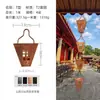 Corrente de Chuva Villa Roxa, Corrente de Chuva para Beirais Estilo Japonês, Corrente de Drenagem, Corrente Guiadora de Água para Pátio, Canalizador de Água para Calha, Corrente de Chuva de Liga de Alumínio