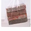Bolsas de Basura Pequeñas Desechables de Boca Plana, Engrosadas, para Hogar y Habitaciones de Hotel, Bolsas de Basura Negras y Blancas, 1000 Piezas, Uso Comercial