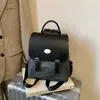 Mochila Feminina Retro de Alta Qualidade 2025 Nova Versátil para o Dia a Dia Super Popular para Passeio Viagem Pequena Bolsa Escolar