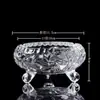 Cinzeiro grande de vidro, cristal estilo europeu, criativo, estiloso, personalizado, adequado para sala de estar, quarto, escritório, KTV, hotel