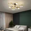 Lámpara de Sala de Estar Nórdica Araña Simple Moderna Personalidad Creativa Lujo Ligero Lámpara Principal para Comedor Dormitorio Celebridad de Internet Lámparas de Gama Alta