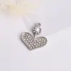 Venta Caliente Europea y Americana Metal Diamante Mariposa Joyería Colgante DIY Llavero Colgante Anillo Único Accesorios en stock Al por mayor