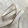 Corda de Viés Dourada e Prateada Ultra Fina de 8mm para Roupas Infantis, Tiras para Bainha, Acabamento para Têxteis Domésticos, Cheongsam, Hanfu e Acessórios de Borda