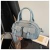 Bolso Almohada Retro de Nicho Transfronterizo para Mujer Modelo Nuevo 2026 Bolso Boston Bolso de Mano para Viaje Bolso de Hombro