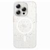 60% de descuento Liquidación Funda Magnética Corrugada con Salpicaduras de Tinta para iPhone 16 Pro Funda para Teléfono Apple Mate Transparente 15