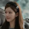 Accesorios para el Cabello Estilo Celebridad Coreana, Diadema de Perlas de Corona Alta, Pinza para el Cabello Estilo Zhao Lusi, Versátil para la Parte Posterior de la Cabeza