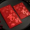 Sobre rojo de Año Nuevo al por mayor personalizado dorado universal creativo bolsa de sobre rojo Festival de Primavera boda ganancia está sellado fabricantes de año nuevo