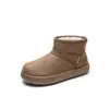 Botas Martin Nuevas de Invierno 2026 para Mujer con Peluche Espeso Botas de Nieve para Mujer Birkenstock Otoño/Invierno Suela Gruesa Zapatos Cálidos de Algodón