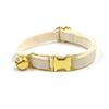 Anillo de cuello con campana para gato Mascota Terciopelo suave Pequeño Perro lechero Gato Collar Hebilla de aleación de zinc Pedido Collar para gato Collar para gato