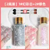 Sombra de Ojos Líquida con Lentejuelas Grande Gel sin Pegamento Brillo Brillo Maquillaje de Apoyo para Conciertos Maquillaje de Escenario Decoración para el Cabello