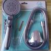 Cabezal de Ducha Presurizado Set de Ducha Boquilla Baño Acero Inoxidable Calentador de Agua Portátil Presurizado Cabezal de Ducha Manguera a Prueba de Explosiones