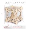 Soporte de Linterna Estilo Chino Tradicional Kit de Materiales para Soporte de Linterna de Madera Hecho a Mano DIY para Niños Soporte de Linterna de Conejo de Año Nuevo