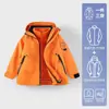 Chaqueta de Esquí 3 en 1 para Niños y Niñas, Chaqueta de Esquí Padre-Hijo, Ropa de Montañismo a Prueba de Viento e Impermeable para Exteriores para Hombres, Personalizada