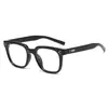 Populares Gafas de Sol Grises Transparentes Gm para Mujer, Versátiles, Modernas, Estilo de Alta Gama, Protección Solar, Protección UV, Lentes Polarizadas