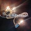 Luces Led C7 con Clip de Halloween de Estilo Americano Transfronterizo para Jardín de Patio, Fiesta, Casa de Calabaza, Decoración Navideña, Luces Led de Ambiente