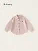 Camisa Youbao para niña en rosa, dulce y elegante para niños mayores, ropa de primavera y otoño, moda infantil de moda 2026, top infantil versátil