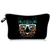 Bolsa Cosmética Transfronteriza Nueva Serie Cabeza de Tigre Colorida Almacenamiento de Mano Bolsa de Lavado Perezosa Portátil Bolsa de Viaje