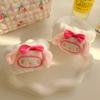 Muñequera de peluche con forma de cachorro de dibujos animados, impermeable, resistente a la humedad, para lavar el pelo, accesorio deportivo bonito.