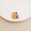 Gran Venta de Liquidación Broche de Dibujos Animados Sanrio Ballena Estrella de Mar Vida Marina Lindo Peluche Pin Decoración