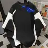 Design de Nicho Estilo Americano Casual de Verão Solto Simples Manga Curta Camiseta Unissex Versátil Top Básico