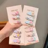 Nuevos Pasadores Pequeños de Colores Dulces con un Toque de Lujo, Pasadores para el Cabello Lindos de Animalitos Estilo Coreano para Niñas, Pinzas para Flequillo, Pasadores