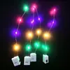 Luces de cadena LED en stock, luces de bobinado de colores, flores, decoración de regalo, estrellas, luces decorativas LED con luces de tornillo