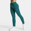 Pantalones de Yoga Lisos Costillados Color Contrastante Melocotón Espalda Bonita Sujetador Deportivo Traje Deportivo de Moda para Mujer
