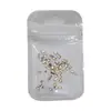 Accesorios Brillantes de Diamante para Uñas con Corte Huazi K9 de Fondo Plano Coloridos Mixtos con Borde Plano Diamantes de Forma Especial para Uñas