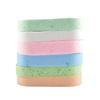 Nueva Versión 2.0 Extra Grande y Espesado Pulpa de Madera Imitación Cuadrado Grande Esponja Facial Suave Partículas Grandes Esponja Limpiadora y Exfoliante Removedor de Maquillaje