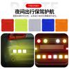 Calcomanías Reflectantes para Coche, Motocicletas Bicicletas, Tiras Reflectantes para Bicicleta de Equilibrio, Calcomanías Reflectantes Nocturnas, Calcomanías de Seguridad, Calcomanías de Advertencia de Luz Fuerte