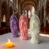 Velas perfumadas de Páscoa para igreja, best-seller transfronteiriço, adereços de fotografia criativos, ornamentos de velas decorativas