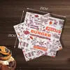 Papel de Carta con Alfabeto Inglés, Papel Estilo Periódico, Papel para Hamburguesas, Papel a Prueba de Aceite, Papel Absorbente de Grasa, Papel para Pizza, Papel Recubierto, Papel Resistente a la Grasa