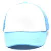 Gorra de béisbol de verano transpirable con logo personalizado impreso y malla de esponja para adultos y niños, gorra de pico liso, gorra de malla para proteger del sol