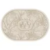 Tapete de Chão de Terra de Diatomáceas Estilo Americano Floral para Banheiro, Entrada de Vaso Sanitário, Tapete Antiderrapante, Tapete Absorvente de Secagem Rápida para Banheiro