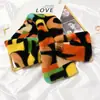 Bufanda Pequeña de Invierno Estilo Coreano Cuello Snoop Maomao para Mujer Protección del Cuello Versátil Linda con Patrón de Conejo Rex Felpa Imitación Cebra para Niña