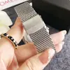 Micro-Empresa Entrega Milán Banda de Acero Seis Pines Calendario Luminoso Reloj Fabricante Venta Directa Reloj Comercio Exterior Transfronterizo Aliexpress