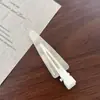 Novo Presilha de Cabelo Triangular Colorida Sem Costura Presilha Lateral para Franja e Cabelo Solto Presilha Bico de Pato Grampo de Cabelo Coreano Acessório de Cabelo