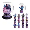 Decorações de Festa de Aniversário Temática Vampirina Nana Transfronteiriça Banner Bandeira de Bolo Conjunto de Balões