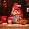 Regalos de Año Nuevo 2026 Año del Caballo, Pequeños Regalos Prácticos para Reuniones Anuales, Bolsas de Regalo para el Festival de Primavera para Empleados y Clientes, Bolsas Tejidas, Recuerdos