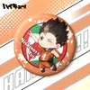 Voleibol co-man juvenil Bar y Chuan Che Ying montaña Feixiong Sun Xiang Xiang Yang insignia secundaria yuan anime periférico insignia