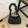 2026 Verano Nueva Moda Dulce Versátil Estrella Plisada Gran Capacidad Elegante Versátil Bolso de Hombro