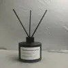 Botella Vacía de Aromaterapia de 200 ml, Adorno Difusor, Botella de Aromaterapia con Varillas de Ratán, Botella Difusora de Fragancia para Interiores, Varilla Difusora de Aromaterapia, Flores Secas