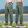 Pantalones Casuales de Marca de Moda Ins para Hombre, Corte Delgado, Estampado Sencillo, Pantalones Versátiles de Moda para Hombre, Estilo Delgado de Verano, Directo del Fabricante